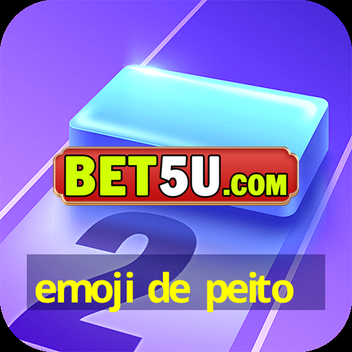 emoji de peito